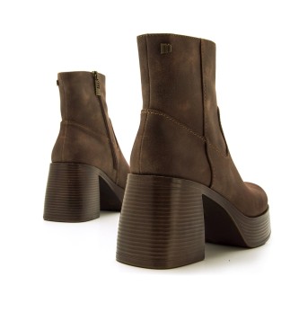 Mustang Bottines Dunae marron