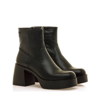 Mustang Botas de tornozelo Dunae Preto