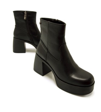 Mustang Botas de tornozelo Dunae Preto