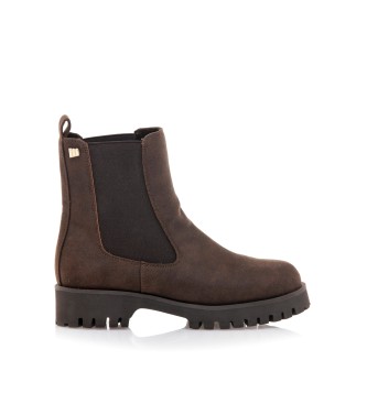 Mustang Bottines Lenox marron