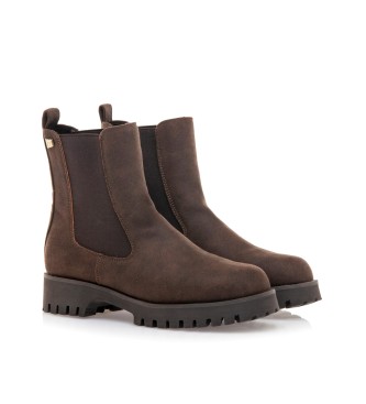 Mustang Bottines Lenox marron