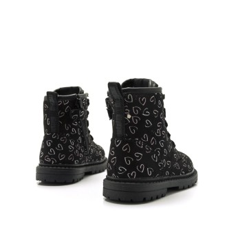 Mustang Kids Lolita Casual Ankle Boots Black