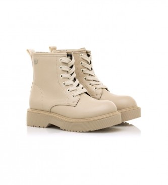 Mustang Martin Casual Ankle Boots Beige