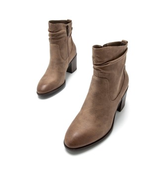 Mustang Bottines Miriana marron