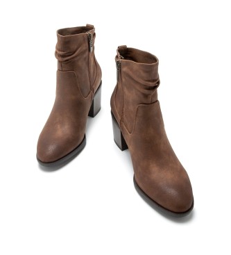 Mustang Miriana Ankle Boots Brown