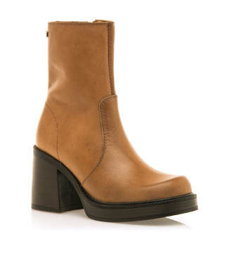 MTNG Nuovi stivaletti Oasis in pelle marrone