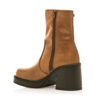 MTNG Nuovi stivaletti Oasis in pelle marrone