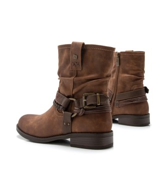 Mustang Persea Ankle Boots Castanho