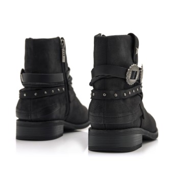 Mustang Persea Ankle Boots Svart