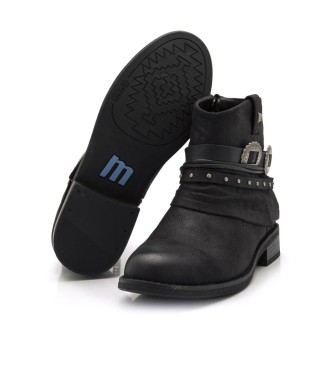Mustang Persea Ankle Boots Black