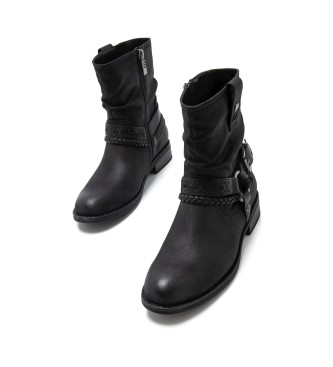 Mustang Bottines Persea Noir