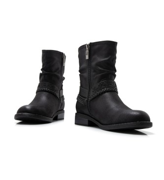 Mustang Bottines Persea Noir