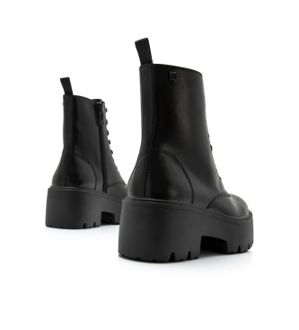 MTNG Ankle Boots Rain Black