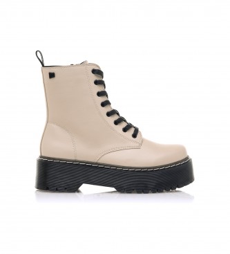 Mustang Stormy beige ankle boots