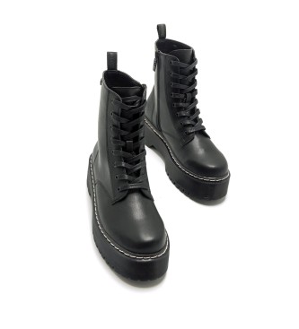 Mustang Bottines Stormy Noirs