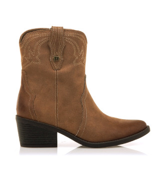 MTNG Tanubis brown ankle boots