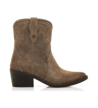 MTNG Tanubis brown ankle boots