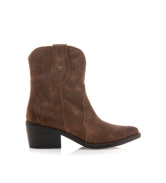 Mustang Tanubis Ankle Boots Brown