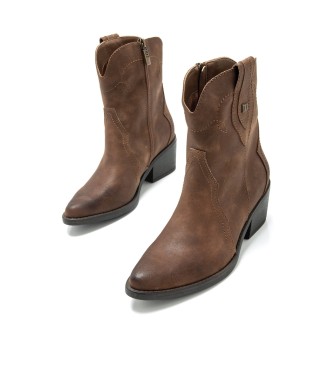 Mustang Tanubis Ankle Boots Brown