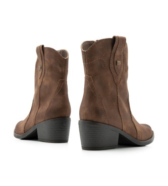 Mustang Tanubis Ankle Boots Brown