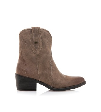 Mustang Tanubis Ankle Boots Brown