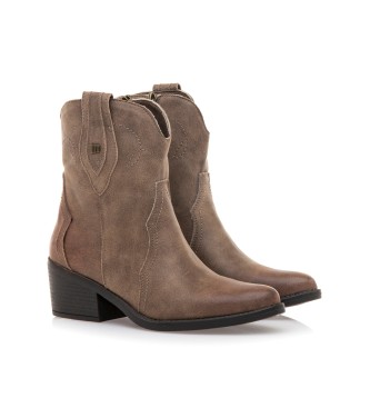 Mustang Tanubis Ankle Boots Brown