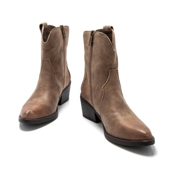 Mustang Tanubis Stiefelette Braun