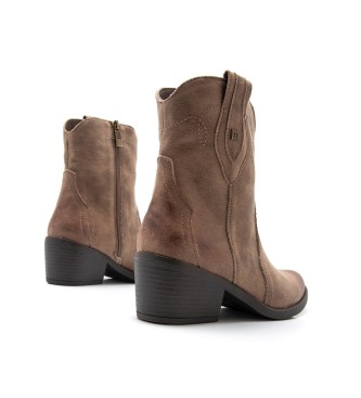 Mustang Tanubis Stiefelette Braun