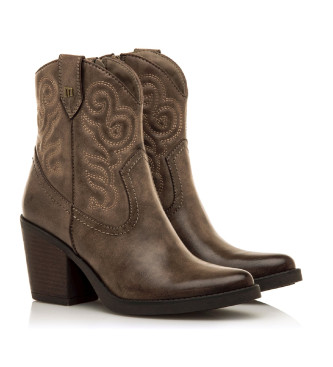 MTNG Ankle boots Tijuana brown