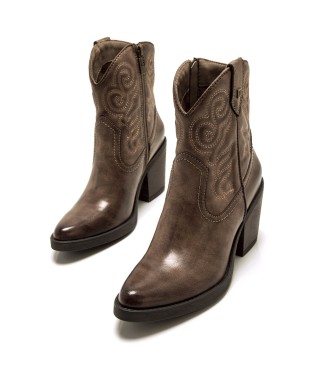 MTNG Ankle boots Tijuana brown