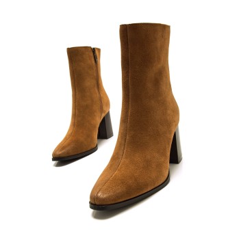 MTNG Stivaletti in pelle beige Meghan