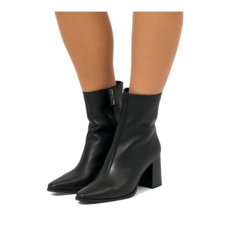 MTNG Stivaletti in pelle nera Meghan