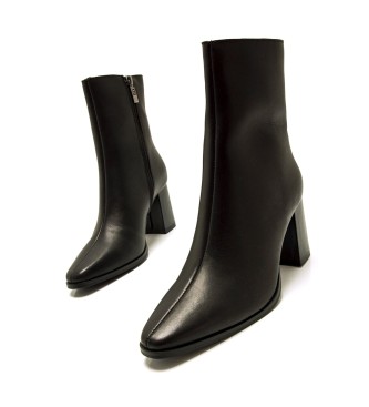 MTNG Stivaletti in pelle nera Meghan