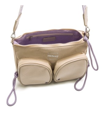 MTNG Borsa a tracolla Alpha beige