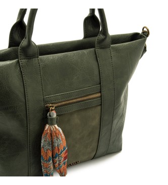 Mustang Cape bag green