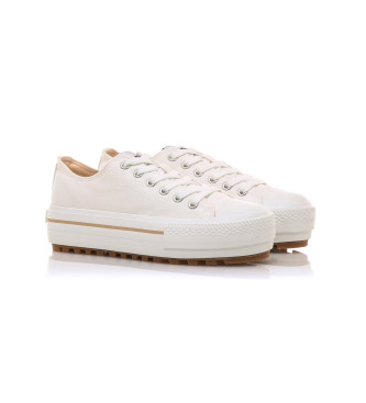 Mustang Trainers Bigger-T white -Platform height 4,5cm