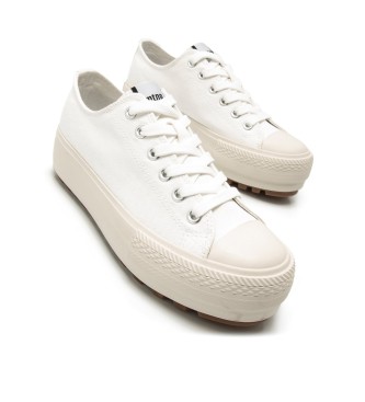 Mustang Trainers Bigger-T white