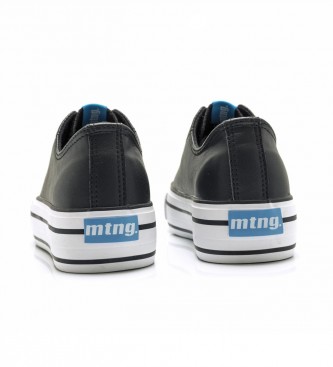 Mustang Sneakers Bigger X nere con plateau