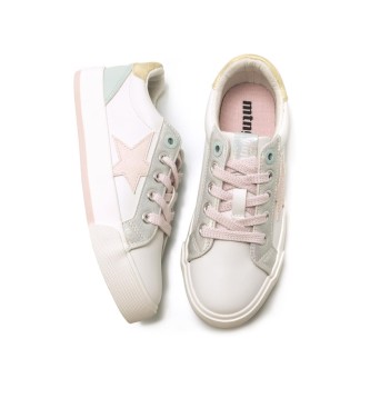 MTNG KIDS Sneakers Emi Bianco-Rosa