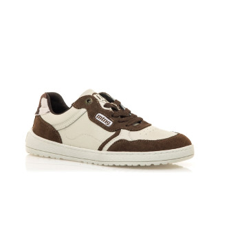 MTNG Free Alask Leather Sneakers brown