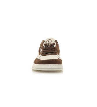 MTNG Free Alask Leather Sneakers brown