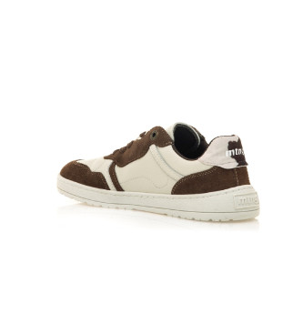 MTNG Free Alask Leather Sneakers brown