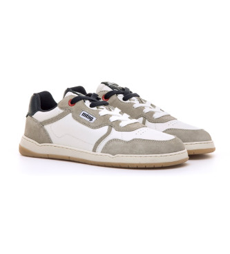 MTNG Free Miami Leather Sneakers white
