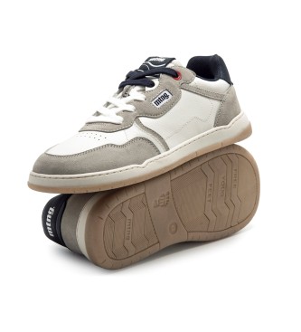 MTNG Free Miami Leather Sneakers white
