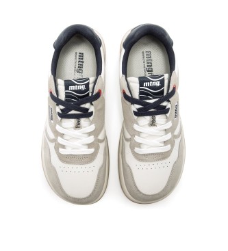 MTNG Free Miami Leather Sneakers white