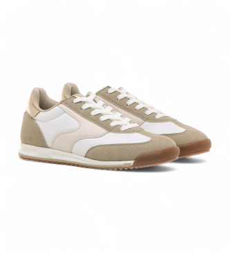 Mustang Olympische beige sportschoenen