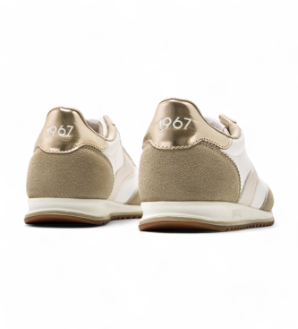 Mustang Olympische beige Turnschuhe