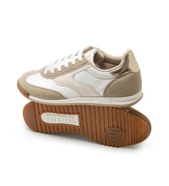 Mustang Olympic beige trainers