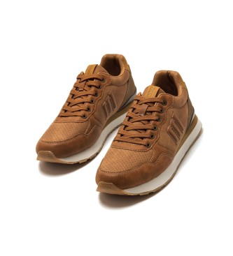 MTNG Pantoufles brunes Porland