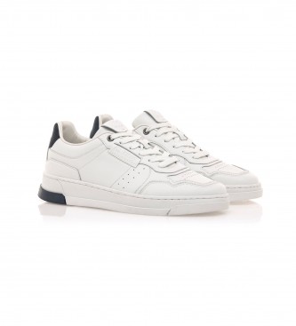 Mustang Zapatillas de Piel Slam blanco